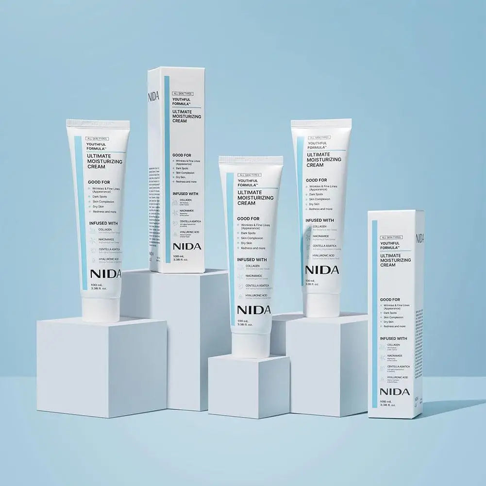 100ml Korea Ultimate Cream & Serum: Daily Moisturizing, Pores Repair, and Redness Essence
