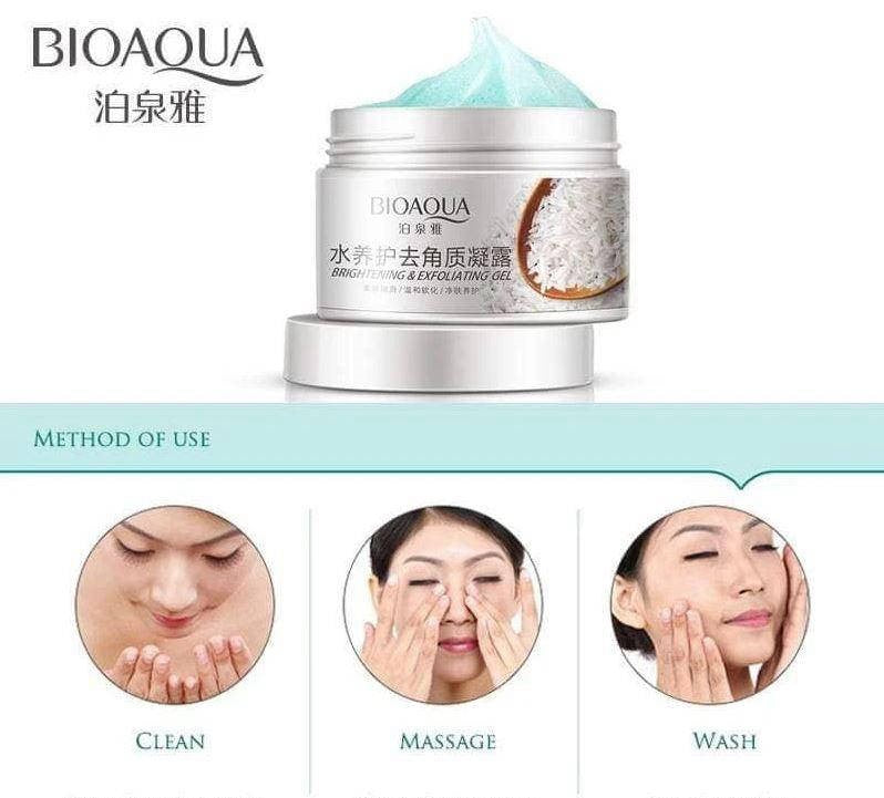 Bio Aqua Rice Brightening & Exfoliating Gel Cream