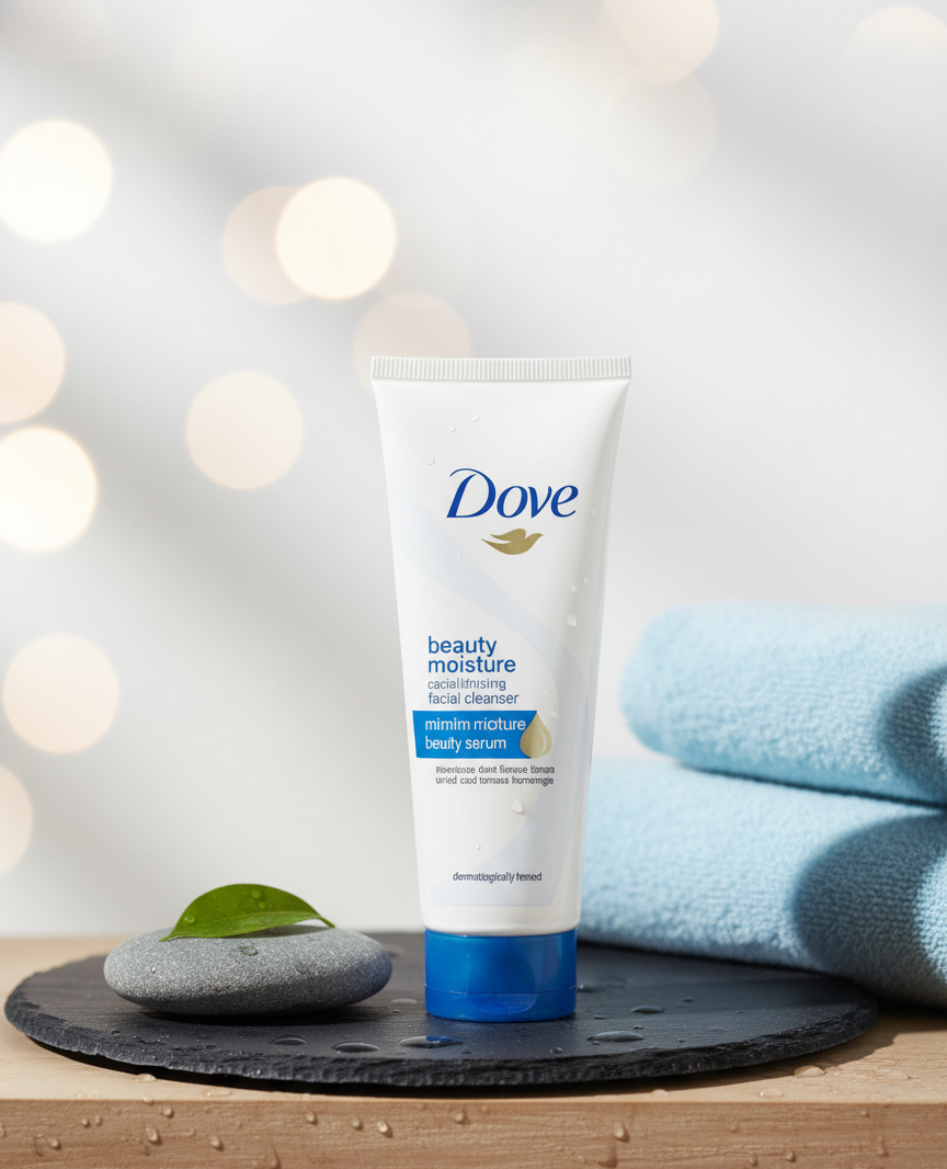 DOVE: Beauty & Moisturizing Face Wash