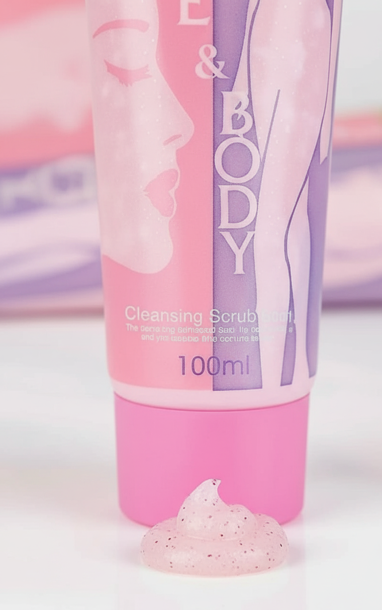 Face And Body Peeling Gel Scrub-100ml