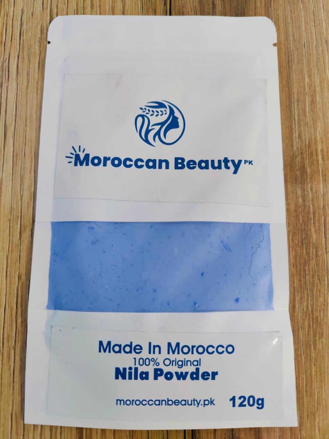 MOROCCAN BEAUTY: Blue Face Mask Powder - 120g