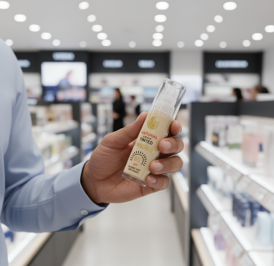 Natural Look Tinted Sunscreen 50ml