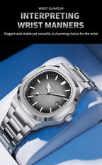 2025 Luxury Square Military Watch for men