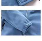 Women’s Plus-Size Fleece Jacket – Warm Winter/Spring Coat for Casual & Sportswear