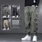Winter Sportswear for Men: Lambswool Waterproof Cargo Pants, Warm & Casual