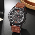Wal-Joy WJ079: Men’s Fashion Watches with Leather Strap | Classic Wristwatch Gift