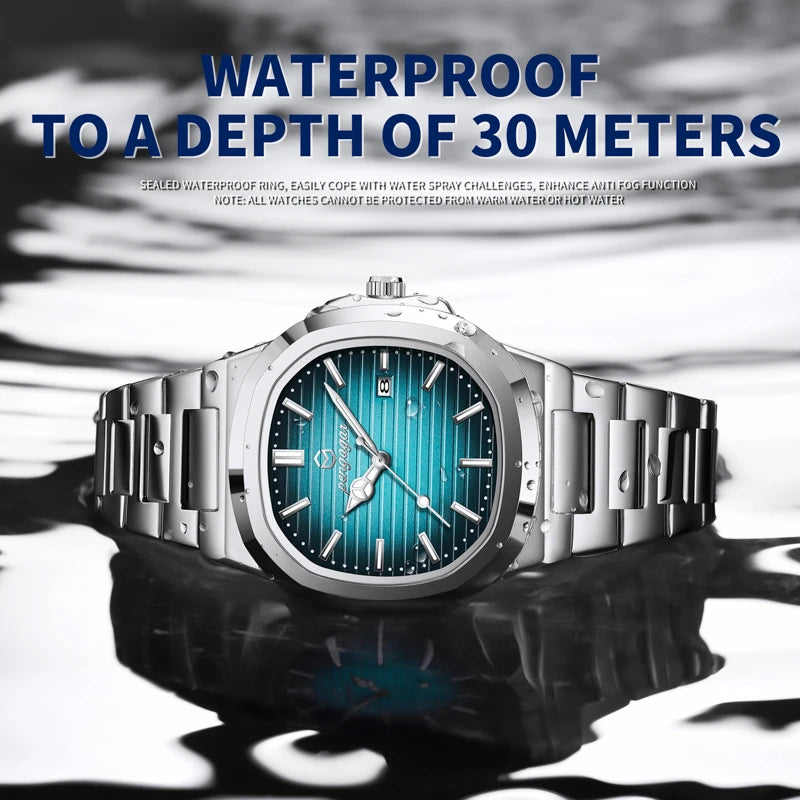 2025 Luxury Square Military Watch for men