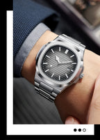 2025 Luxury Square Military Watch for men