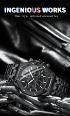 BINBOND Luxury Men’s Watch-Quartz,Water-Resistant