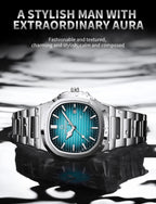 2025 Luxury Square Military Watch for men