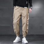 Winter Sportswear for Men: Lambswool Waterproof Cargo Pants, Warm & Casual