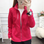 Women’s Plus-Size Fleece Jacket – Warm Winter/Spring Coat for Casual & Sportswear