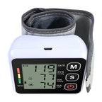 Portable Digital Wrist Blood Pressure Monitor | Heart Rate Pulse Meter & Health Care Device