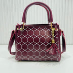 women's PU Leather Printer Shoulder Bag