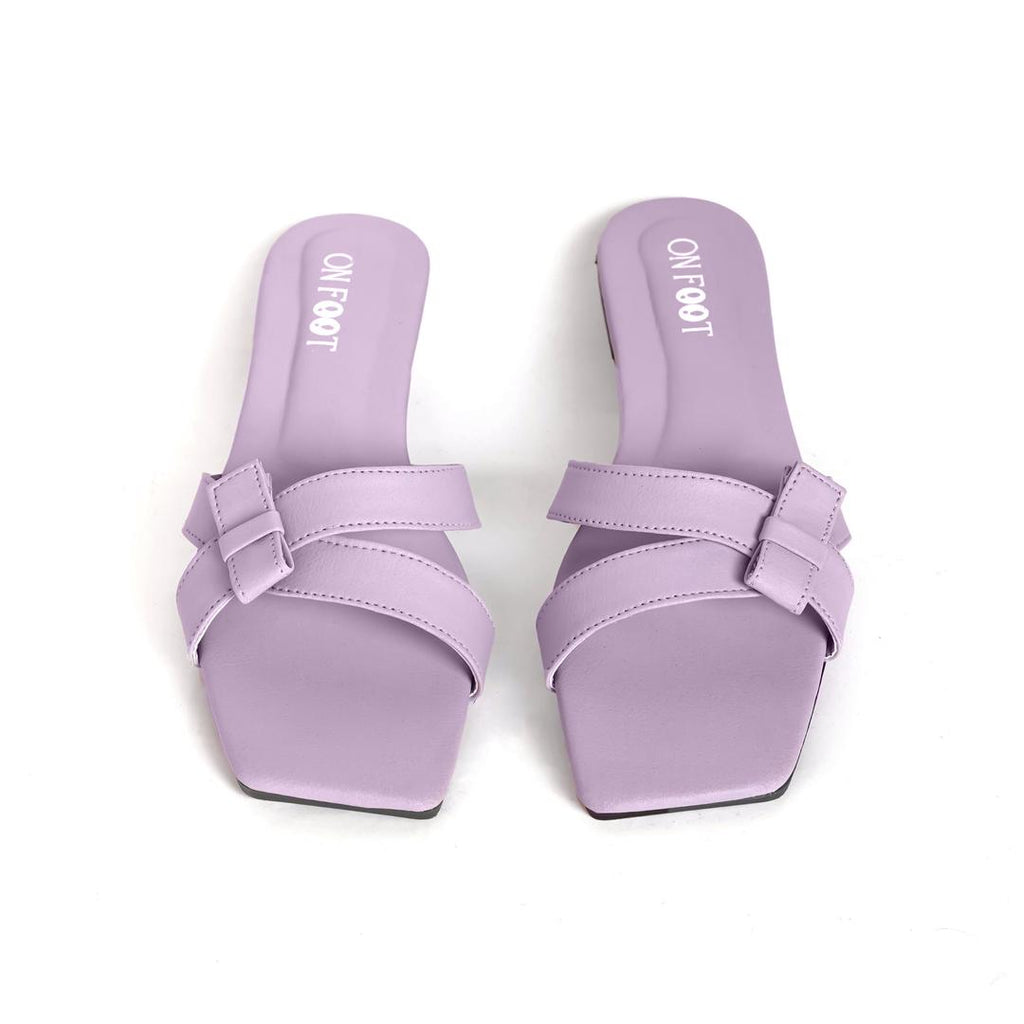 Women's Rexine Fancy Flats | PVC Sole Flat Shoes for Women