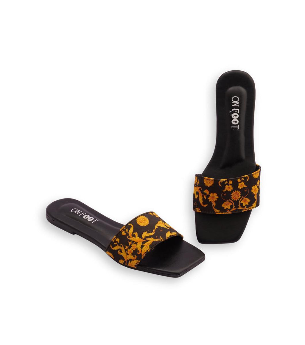 Women’s Rexine Fancy Flats | Trendy, Durable Rexine Upper Ladies’ Daywear Shoes